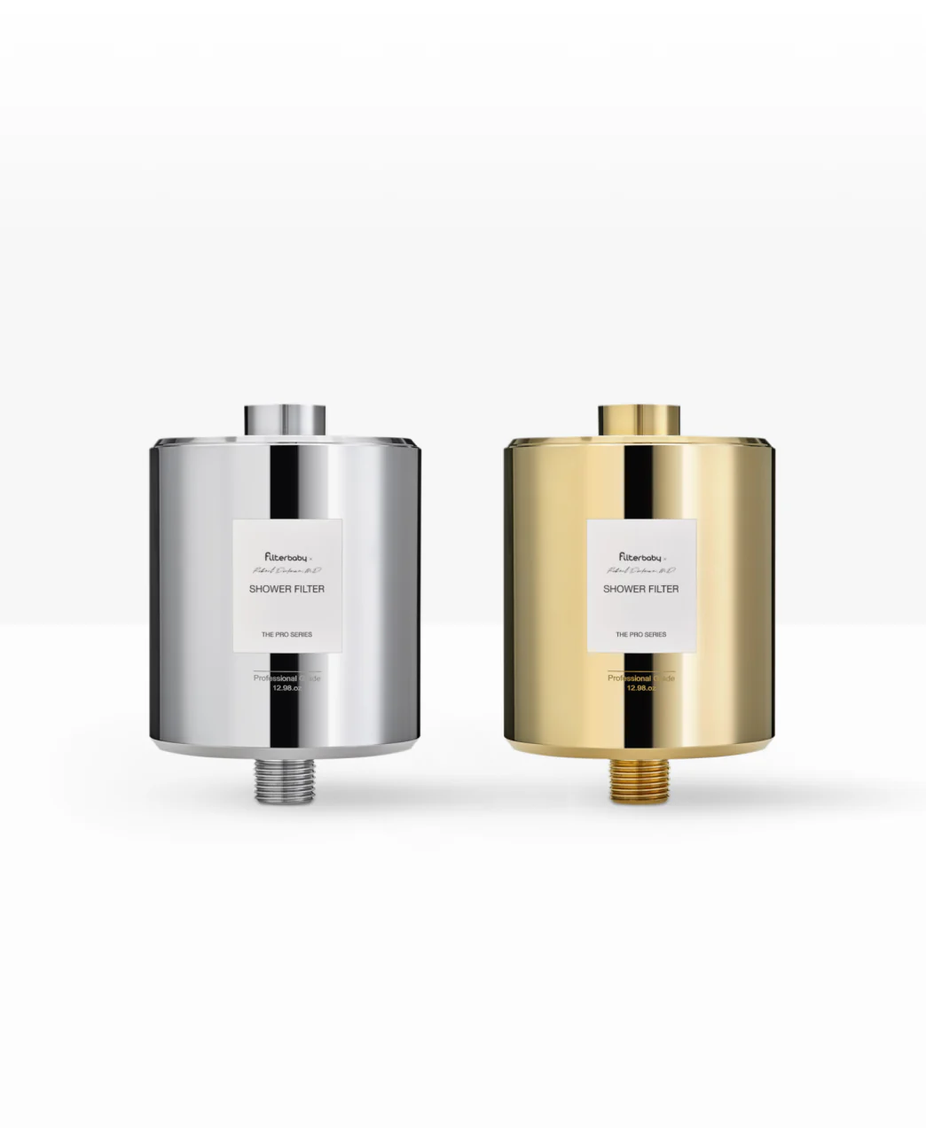 Filterbaby Pro Series Titanium Aluminum Shower Filter (2-Pack) - Image 11