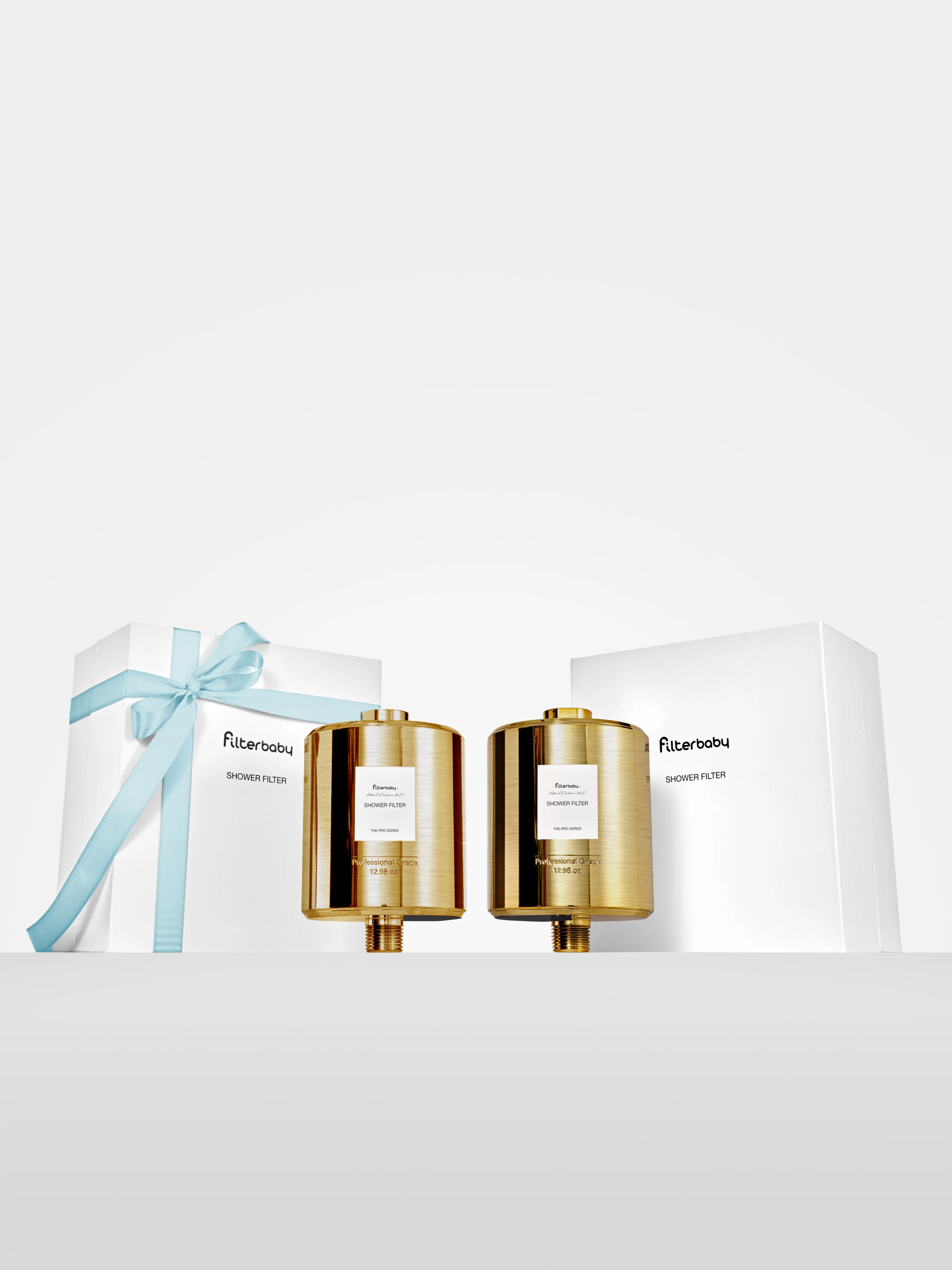 Filterbaby Pro Series Titanium Aluminum Shower Filter (2-Pack) - Image 3