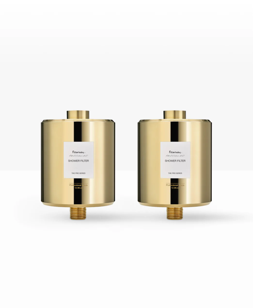 Filterbaby Pro Series Titanium Aluminum Shower Filter (2-Pack) - Image 8