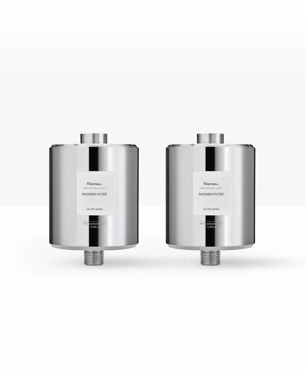 Filterbaby Pro Series Titanium Aluminum Shower Filter (2-Pack) - Image 9