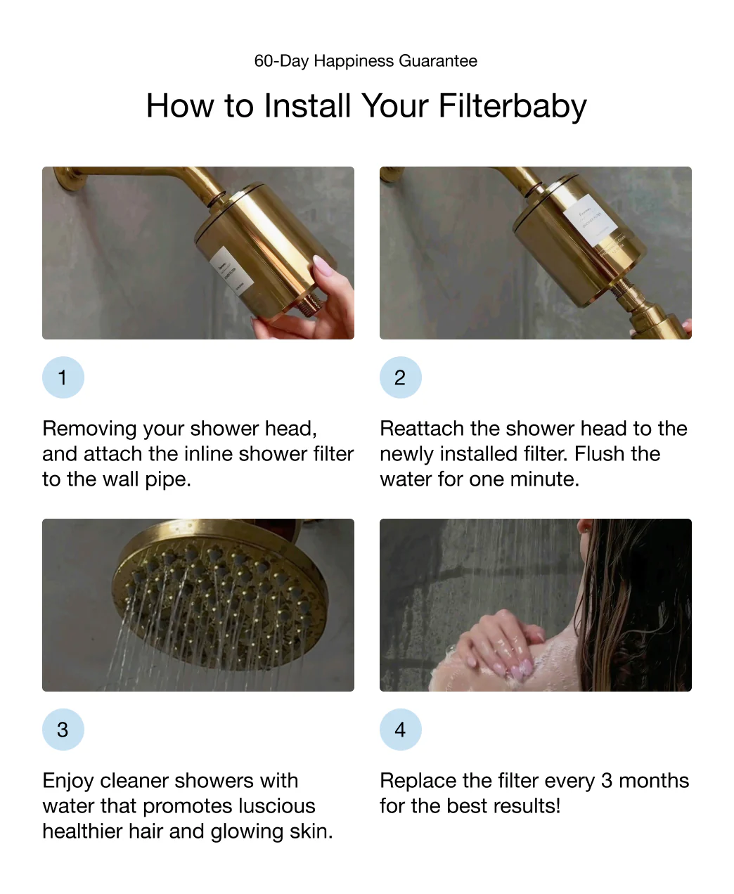 Filterbaby Pro Series Titanium Aluminum Shower Filter (2-Pack) - Image 48